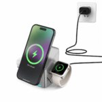 Elevate 3-in-1 Qi2 MagSafe Wireless Charger