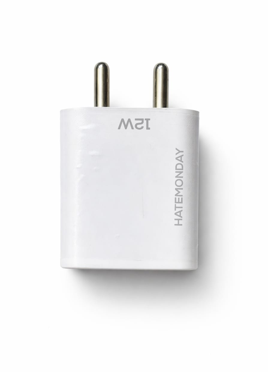 HMWV12 USB A Dual Port Wall Charger 12W