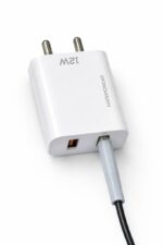 HMWV12 USB A Dual Port Wall Charger 12W