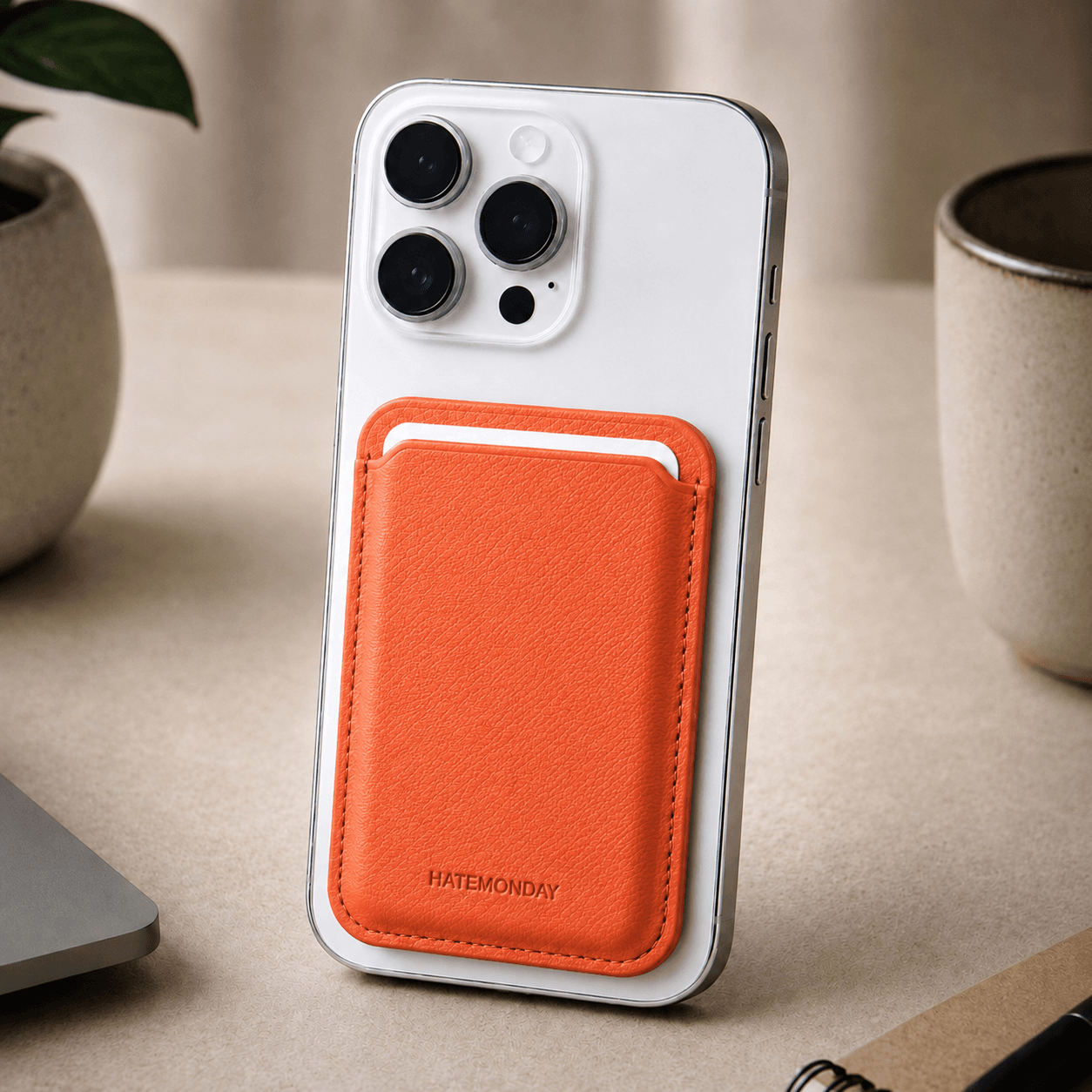Magsafe Wallet Orange
