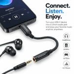 Type C to 3.5mm Jack Audio Converter